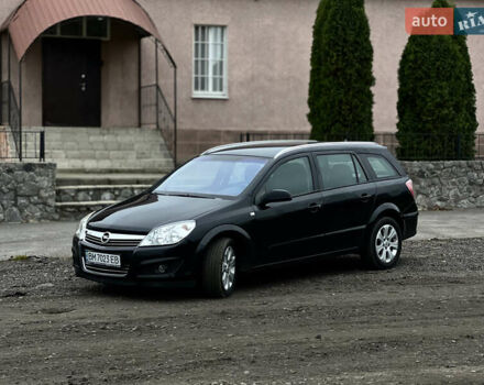 Черный Опель Астра, объемом двигателя 1.8 л и пробегом 209 тыс. км за 5600 $, фото 1 на Automoto.ua