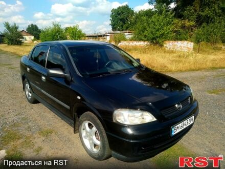 Чорний Опель Астра, об'ємом двигуна 1.4 л та пробігом 210 тис. км за 4500 $, фото 1 на Automoto.ua