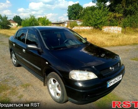 Чорний Опель Астра, об'ємом двигуна 1.4 л та пробігом 210 тис. км за 4500 $, фото 1 на Automoto.ua