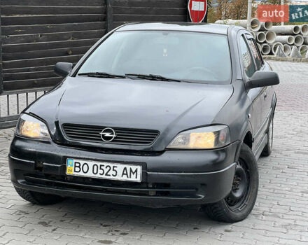 Чорний Опель Астра, об'ємом двигуна 1.4 л та пробігом 159 тис. км за 1999 $, фото 1 на Automoto.ua