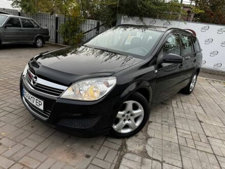 Черный Опель Астра, объемом двигателя 1.6 л и пробегом 189 тыс. км за 5900 $, фото 1 на Automoto.ua