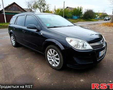 Черный Опель Астра, объемом двигателя 1.7 л и пробегом 300 тыс. км за 5250 $, фото 1 на Automoto.ua