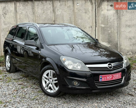 Черный Опель Астра, объемом двигателя 1.6 л и пробегом 208 тыс. км за 5600 $, фото 1 на Automoto.ua