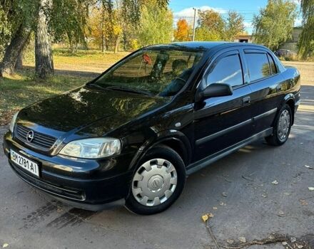 Чорний Опель Астра, об'ємом двигуна 1.39 л та пробігом 275 тис. км за 3200 $, фото 1 на Automoto.ua