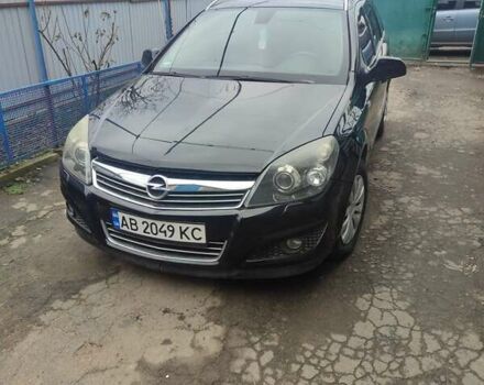 Черный Опель Астра, объемом двигателя 1.6 л и пробегом 199 тыс. км за 6500 $, фото 1 на Automoto.ua