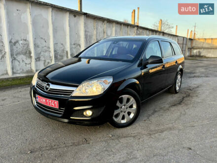Черный Опель Астра, объемом двигателя 1.6 л и пробегом 217 тыс. км за 6200 $, фото 1 на Automoto.ua