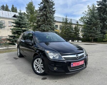 Черный Опель Астра, объемом двигателя 1.6 л и пробегом 180 тыс. км за 5650 $, фото 1 на Automoto.ua