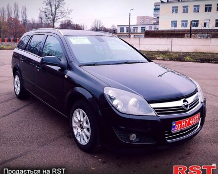 Черный Опель Астра, объемом двигателя 1.6 л и пробегом 172 тыс. км за 5350 $, фото 1 на Automoto.ua