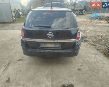 Черный Опель Астра, объемом двигателя 1.3 л и пробегом 220 тыс. км за 1500 $, фото 1 на Automoto.ua