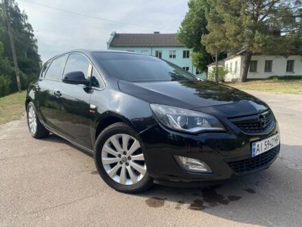 Черный Опель Астра, объемом двигателя 1.4 л и пробегом 220 тыс. км за 6200 $, фото 1 на Automoto.ua