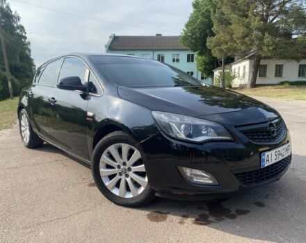 Черный Опель Астра, объемом двигателя 1.4 л и пробегом 220 тыс. км за 6200 $, фото 1 на Automoto.ua