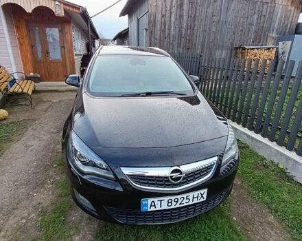 Черный Опель Астра, объемом двигателя 1.96 л и пробегом 218 тыс. км за 6500 $, фото 1 на Automoto.ua