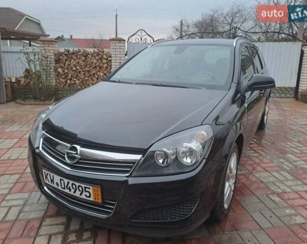 Черный Опель Астра, объемом двигателя 1.6 л и пробегом 209 тыс. км за 5800 $, фото 1 на Automoto.ua