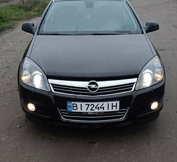 Черный Опель Астра, объемом двигателя 1.69 л и пробегом 246 тыс. км за 6500 $, фото 1 на Automoto.ua