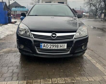 Черный Опель Астра, объемом двигателя 1.6 л и пробегом 170 тыс. км за 4850 $, фото 1 на Automoto.ua