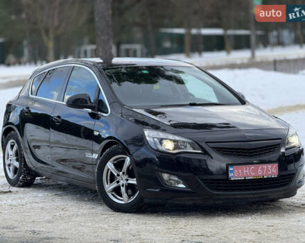 Черный Опель Астра, объемом двигателя 1.6 л и пробегом 128 тыс. км за 8850 $, фото 1 на Automoto.ua