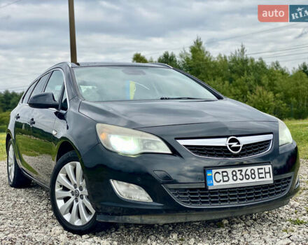 Черный Опель Астра, объемом двигателя 1.3 л и пробегом 279 тыс. км за 5200 $, фото 1 на Automoto.ua
