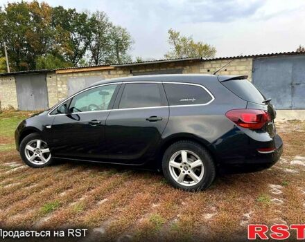 Черный Опель Астра, объемом двигателя 1.7 л и пробегом 215 тыс. км за 5900 $, фото 1 на Automoto.ua
