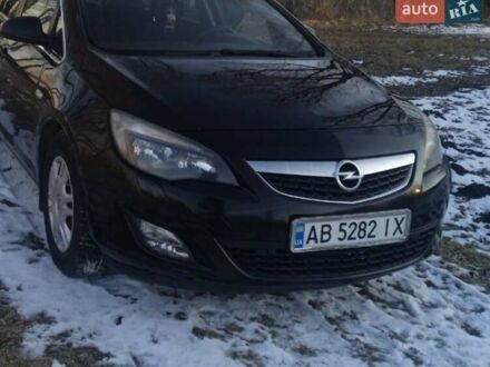 Черный Опель Астра, объемом двигателя 2 л и пробегом 255 тыс. км за 7700 $, фото 1 на Automoto.ua