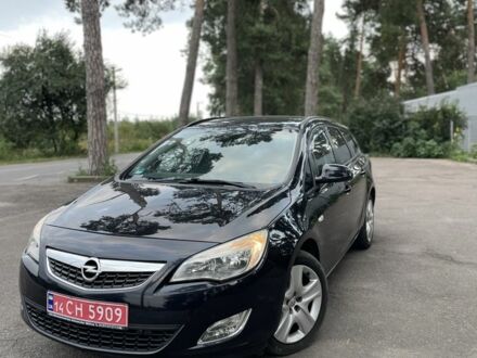 Черный Опель Астра, объемом двигателя 1.6 л и пробегом 174 тыс. км за 8500 $, фото 1 на Automoto.ua