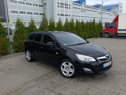 Черный Опель Астра, объемом двигателя 2 л и пробегом 205 тыс. км за 6500 $, фото 1 на Automoto.ua