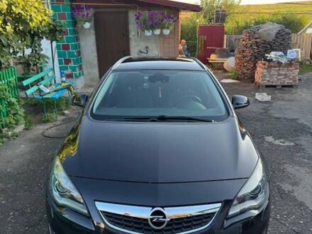 Черный Опель Астра, объемом двигателя 1.6 л и пробегом 144 тыс. км за 8300 $, фото 1 на Automoto.ua