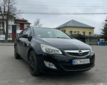 Черный Опель Астра, объемом двигателя 1.7 л и пробегом 256 тыс. км за 6200 $, фото 1 на Automoto.ua