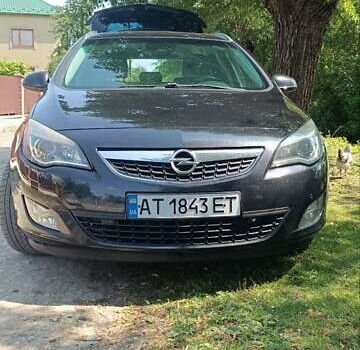 Черный Опель Астра, объемом двигателя 1.7 л и пробегом 244 тыс. км за 7700 $, фото 1 на Automoto.ua