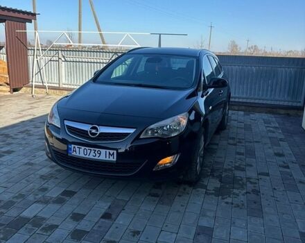 Черный Опель Астра, объемом двигателя 1.4 л и пробегом 215 тыс. км за 6250 $, фото 1 на Automoto.ua