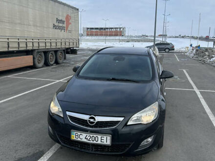 Черный Опель Астра, объемом двигателя 1.25 л и пробегом 289 тыс. км за 6300 $, фото 1 на Automoto.ua