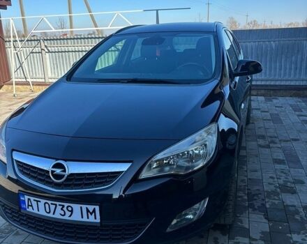 Чорний Опель Астра, об'ємом двигуна 1.4 л та пробігом 218 тис. км за 6100 $, фото 1 на Automoto.ua