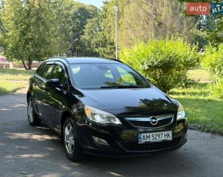 Чорний Опель Астра, об'ємом двигуна 1.3 л та пробігом 200 тис. км за 5300 $, фото 1 на Automoto.ua