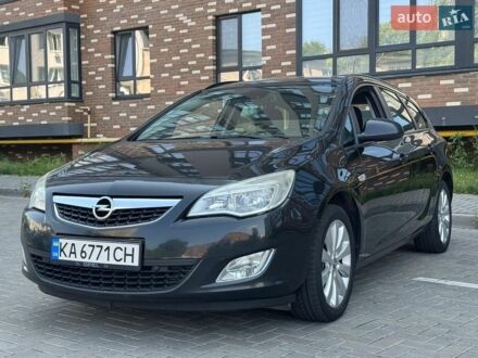 Черный Опель Астра, объемом двигателя 1.36 л и пробегом 200 тыс. км за 6500 $, фото 1 на Automoto.ua