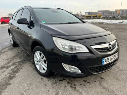 Черный Опель Астра, объемом двигателя 1.2 л и пробегом 275 тыс. км за 6600 $, фото 1 на Automoto.ua