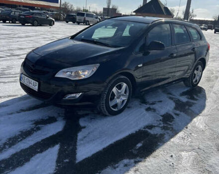 Черный Опель Астра, объемом двигателя 1.6 л и пробегом 173 тыс. км за 8300 $, фото 1 на Automoto.ua