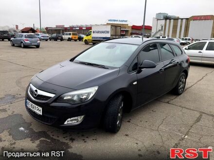 Черный Опель Астра, объемом двигателя 1.6 л и пробегом 250 тыс. км за 7000 $, фото 1 на Automoto.ua