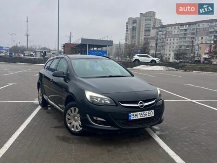 Черный Опель Астра, объемом двигателя 1.7 л и пробегом 273 тыс. км за 5900 $, фото 1 на Automoto.ua