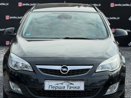 Черный Опель Астра, объемом двигателя 1.7 л и пробегом 212 тыс. км за 7000 $, фото 1 на Automoto.ua