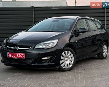 Черный Опель Астра, объемом двигателя 1.4 л и пробегом 190 тыс. км за 7400 $, фото 1 на Automoto.ua