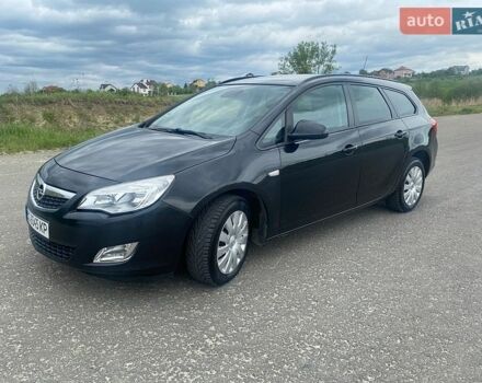 Черный Опель Астра, объемом двигателя 1.7 л и пробегом 238 тыс. км за 6200 $, фото 1 на Automoto.ua