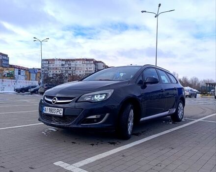 Черный Опель Астра, объемом двигателя 1.7 л и пробегом 27200 тыс. км за 5950 $, фото 1 на Automoto.ua