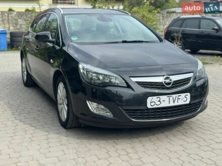 Чорний Опель Астра, об'ємом двигуна 1.7 л та пробігом 217 тис. км за 7200 $, фото 1 на Automoto.ua