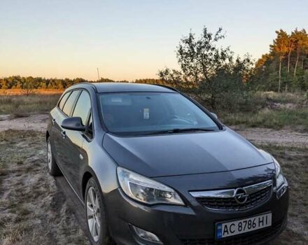Черный Опель Астра, объемом двигателя 1.2 л и пробегом 261 тыс. км за 6500 $, фото 1 на Automoto.ua
