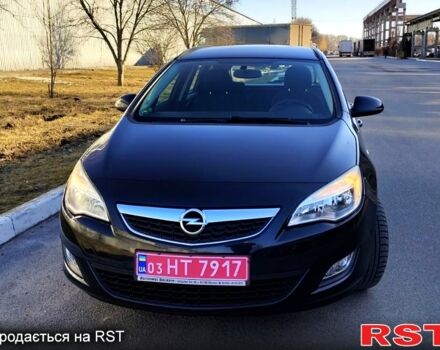 Черный Опель Астра, объемом двигателя 1.4 л и пробегом 195 тыс. км за 5999 $, фото 1 на Automoto.ua