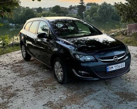 Черный Опель Астра, объемом двигателя 1.7 л и пробегом 275 тыс. км за 6000 $, фото 1 на Automoto.ua