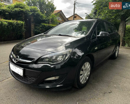 Черный Опель Астра, объемом двигателя 1.4 л и пробегом 180 тыс. км за 5900 $, фото 1 на Automoto.ua