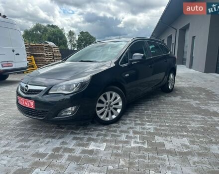 Черный Опель Астра, объемом двигателя 1.3 л и пробегом 184 тыс. км за 6300 $, фото 1 на Automoto.ua