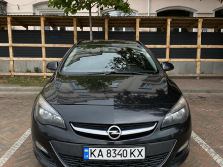 Черный Опель Астра, объемом двигателя 1.7 л и пробегом 300 тыс. км за 6150 $, фото 1 на Automoto.ua