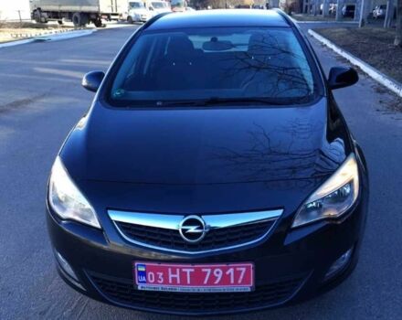 Черный Опель Астра, объемом двигателя 1.4 л и пробегом 195 тыс. км за 6300 $, фото 1 на Automoto.ua