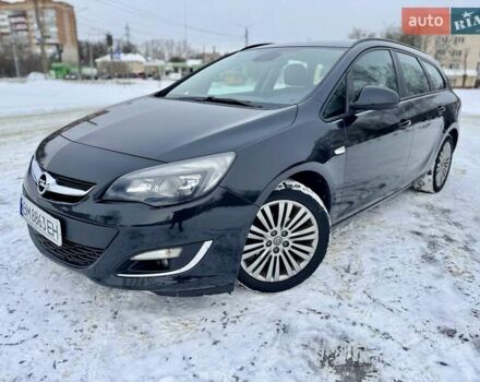 Черный Опель Астра, объемом двигателя 1.4 л и пробегом 245 тыс. км за 7499 $, фото 1 на Automoto.ua